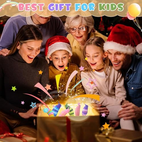 Cevioce Sensory Slug Fidget Toys,Mini Fidget Slug Toys for Adults & Kids Party Favors,1Pc Cute Autism Sensory Toys for Autistic Children,Toddler Toys Age 3+ Easter Basket Stuffer for Kids - Image 6