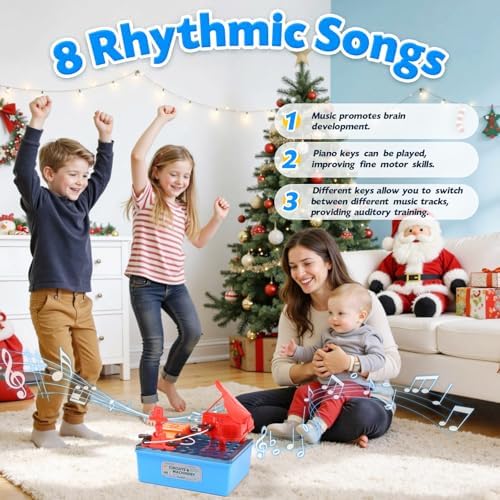 Science Kits for Kids, Children's STEM Educational Toy, DIY Circuit Connections, Playable Piano Enlightenment Toy, Educational Fun Toy Gift for Boys and Girls - Image 4