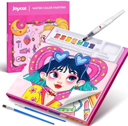 JoyCat Paint with Water Coloring Books for Toddlers (Makeup & Manicures) by JOYCAT