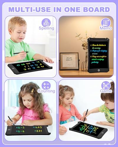 cimetech Toddler Girl Gifts, LCD Writing Tablet 2 Pack, Drawing Pad - Image 5
