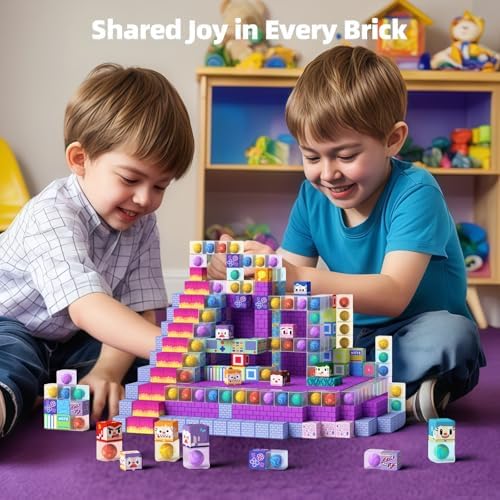 GobiDex Magnetic Building Blocks Emotion Learning for Toy Kids - Image 4
