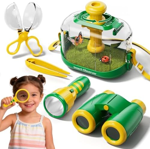 Kids Bug Catcher Kit Outdoor Explorer Set Educational Nature Toy Ages 3-12 by Unknown