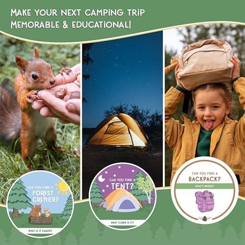 Blu Jay Children's Scavenger Hunt Cards - Nature Toy, Camping Edition - Image 6