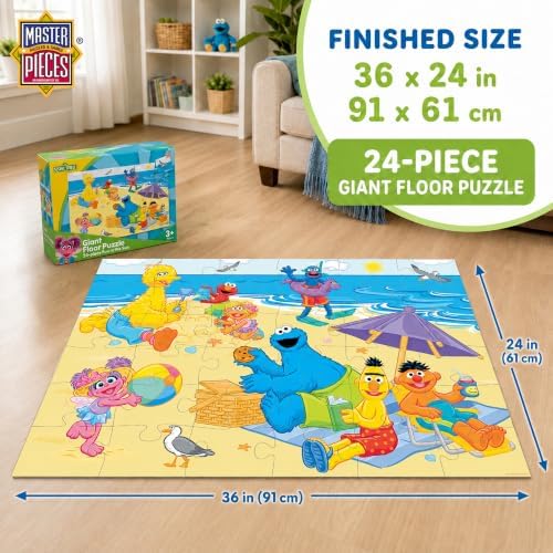 Sesame Street - Fun in the Sun 36pc Floor Puzzle - Image 4