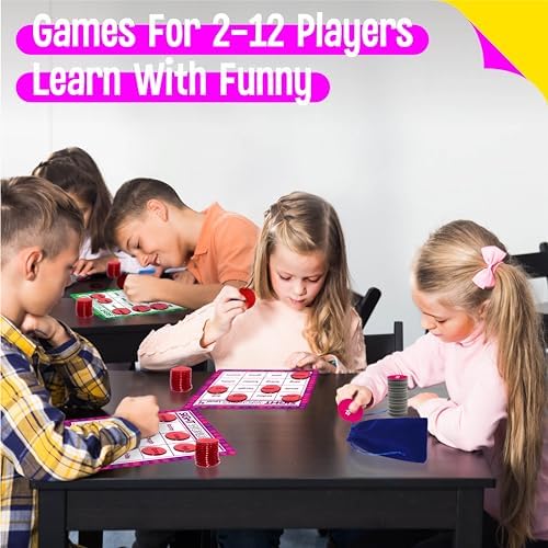 SpriteGru Sight Word Bingo Game, 120 Sight Words Learn to Read Level 3 & Level 4 Bingo Board Game Dolch's & Fry's Words Lists for Kindergarten and Preschool Kids 5+, Perfect for Classroom & At Home - Image 5