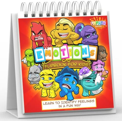 Feelings Flipbook for Kids - Learn 20 Emotions & 6 Coping Skills (Monsters) by LupashGames