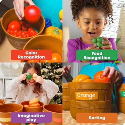 Learning Resources Farmer's Market Color Sorting Set - Image 4