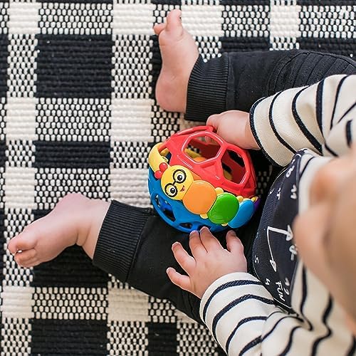 Baby Einstein Bendy Ball Easy Grasp Oball Rattle BPA-Free Toy, Ages 3 Months+ - Image 2
