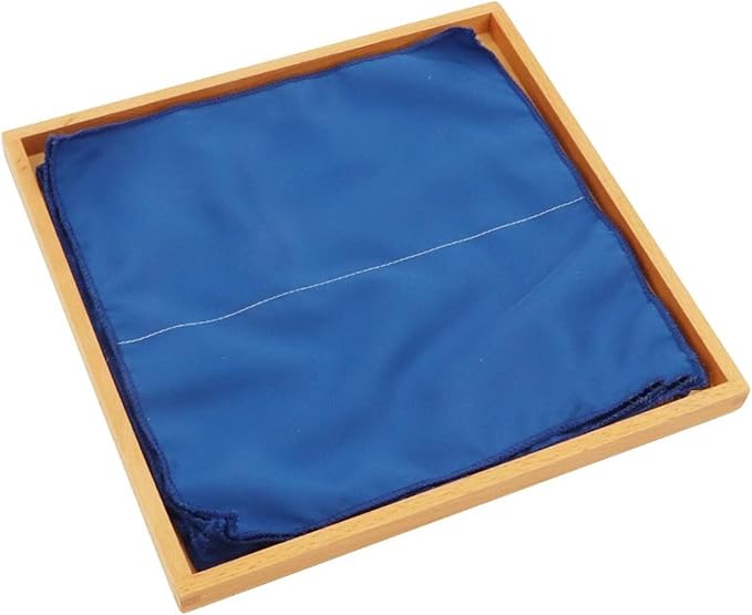 Montessori Folding Cloth Practical Life Toy, Fine Motor Learning Toy by Unknown