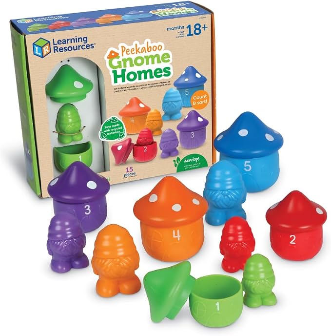 Learning Resources Peekaboo Gnome Homes by LearningResources