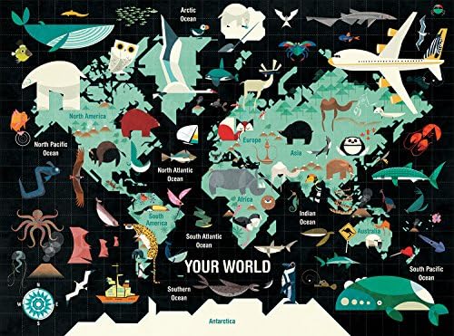 Mudpuppy Your World Puzzle by Mudpuppy