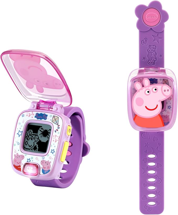 VTech Peppa Pig Learning Watch, Purple - Image 4