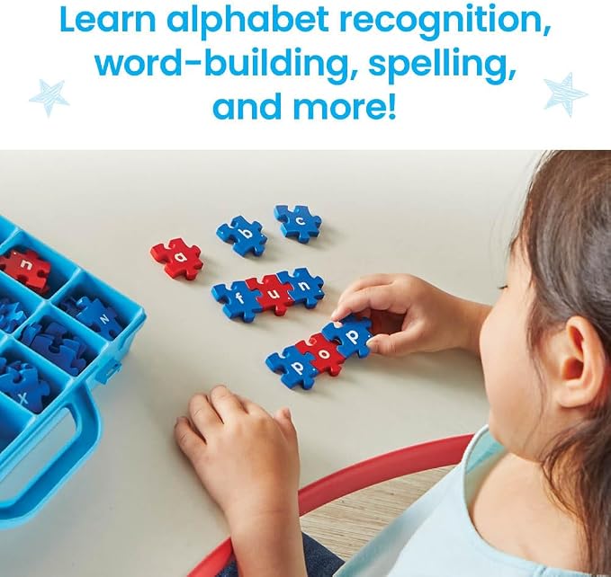 hand2mind Lowercase Alphabet Puzzle Pieces, Ages 3+ - Image 3