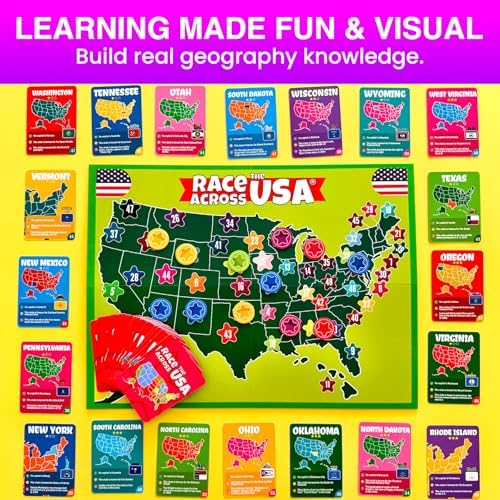 Board Games for Kids 8-12 - Educational Geography Games for Kids And Family - Image 5