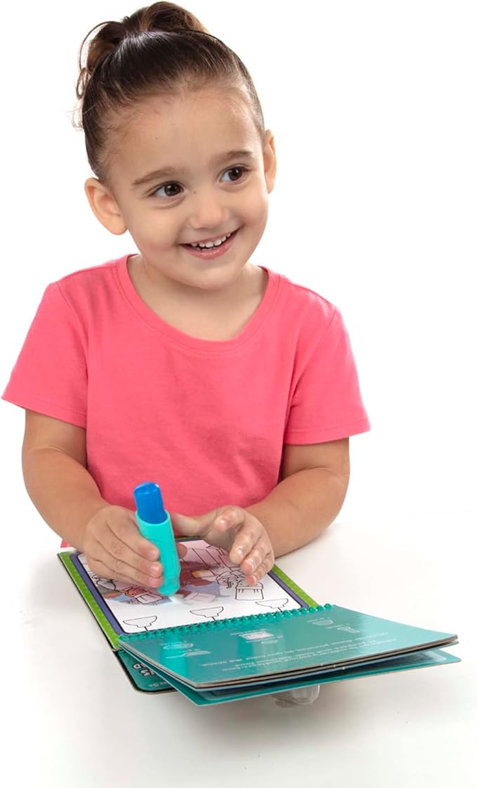 Melissa & Doug On The Go Water Wow! Reusable Water-Reveal Activity Pad- Occupations - Image 3