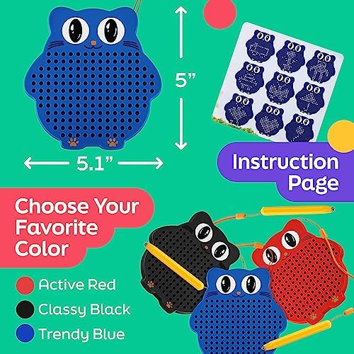 Magnetic Drawing Board for Kids & Toddlers, Airplane & Car Ride Travel Toy - Image 6