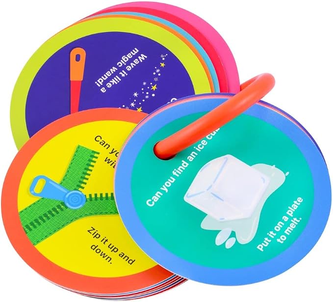 MOLLYBEE KIDS Preschool Indoor Scavenger Hunt Cards at Home, Gifts for Ages 3, 4 - Image 4