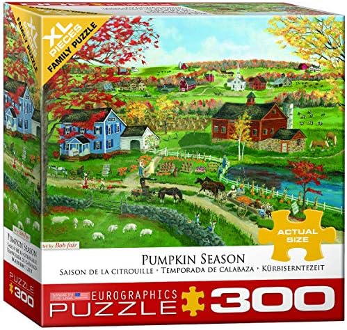 Pumpkin Season Family Puzzle 300pc by EuroGraphics
