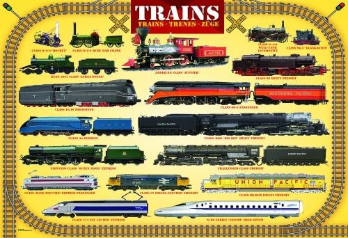 EuroGraphics Trains 100 Piece Puzzle (Small Box) Puzzle - Image 3