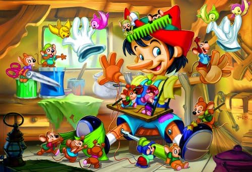 EuroGraphics 35-Piece Classicic Fairy Tales Pinocchio Puzzle - Image 2
