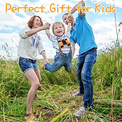 Scotamalone Kids Binoculars Shock Proof Toy Binoculars Set for Age 3-12 Years Old Boys Girls Bird Watching Educational Learning Hunting Hiking Birthday Presents - Image 6