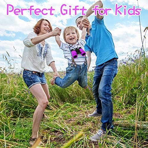 Scotamalone Kids Binoculars Shock Proof Toy Binoculars Set for Age 3-12 Years Old Boys Girls Bird Watching Educational Learning Hunting Hiking Birthday Presents - Image 6