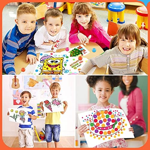 Dot Markers for Toddlers Kids, Bingo Daubers Washable Art Markers 8 Colors - Image 5
