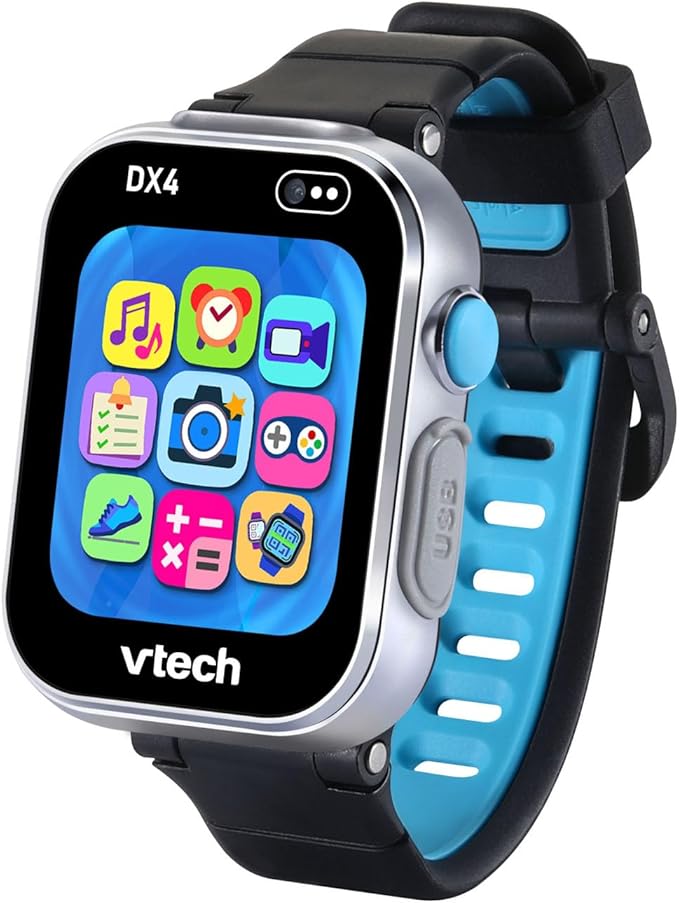 VTech KidiZoom Smartwatch DX4, Black by VTech