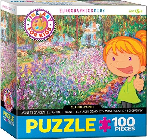 EuroGraphics Monet's Garden by Claude Monet 100-Piece Puzzle, Multi by EuroGraphics