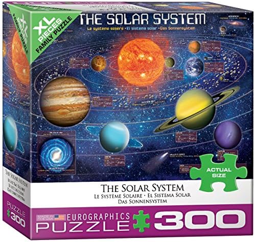 EuroGraphics (EURHR) The Solar System Illustrated 300Piece Puzzle 300Piece Jigsaw Puzzle by EuroGraphics