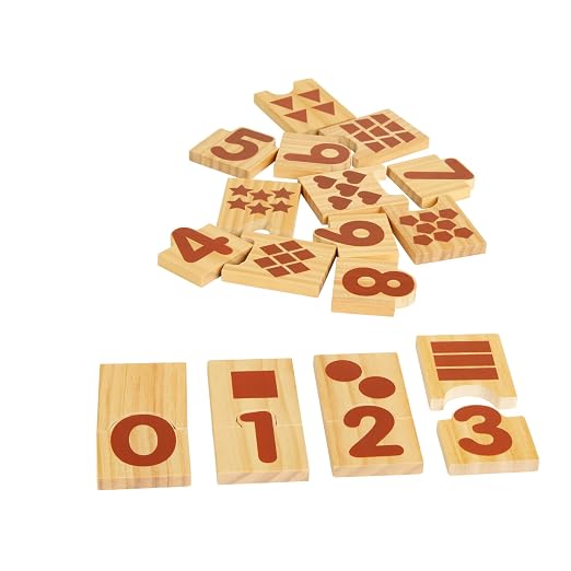 Excellerations Number Puzzle Blocks - Natural - Image 5