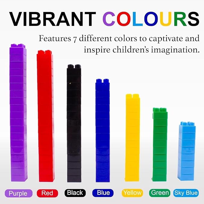 Dimple 600 Piece Large Building Blocks for Toddlers, Kids Interlocking Toys - Image 4