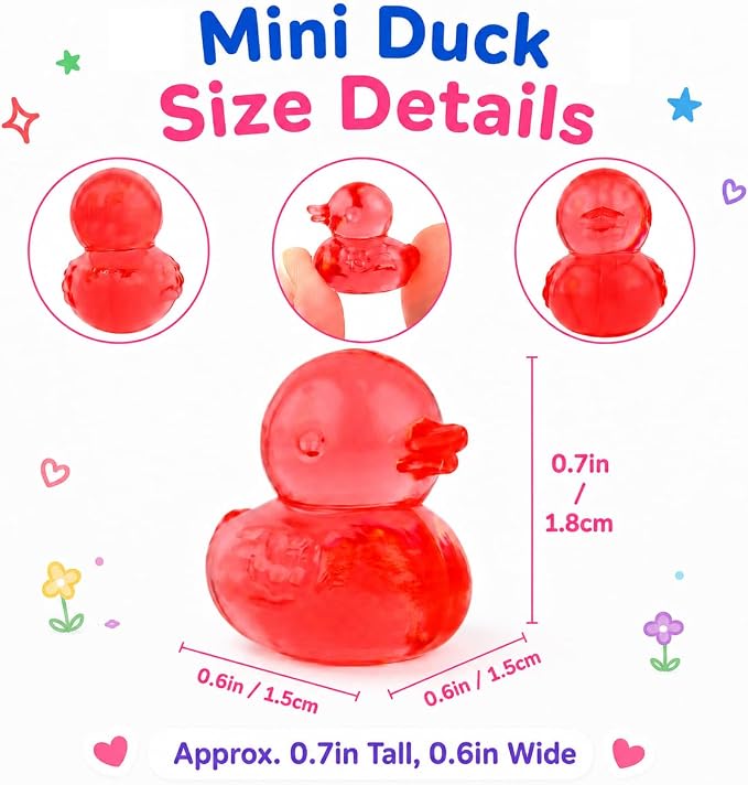 Niceup 690pcs Mini Acrylic Duck Counters for Preschool Math Manipulatives - Image 6