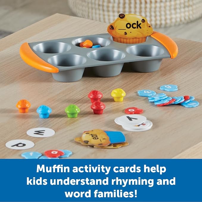 Learning Resources Mini Muffin Phonics Activity Set - Image 3