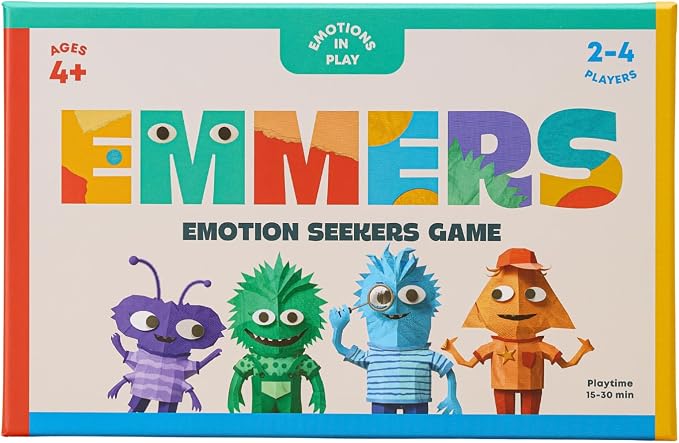 Emotion Seekers Game – Kids Board Game for Social Emotional Learning – Teaches Social Skills, Emotion Regulation & Empathy – Families & Therapy Educational Tool – Ages 4+ by EMMERS