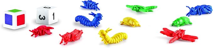 Learning Resources Take 10! Color Bug Catchers, Fine Motor Skills, For 2-4 Players, Ages 3+ - Image 5