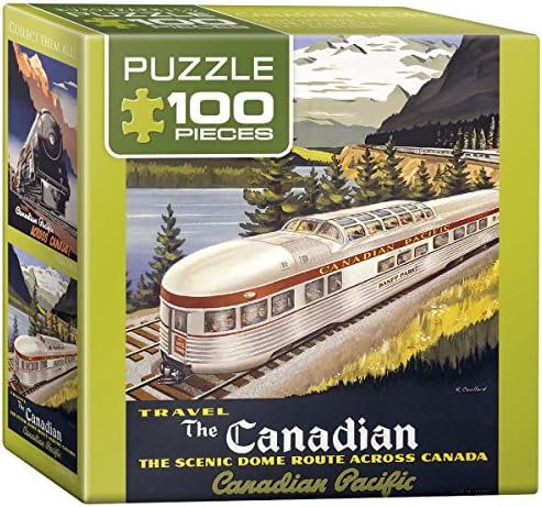 EuroGraphics Canadian Pacific - The Canadian Mini Puzzle (100-Piece) by EuroGraphics