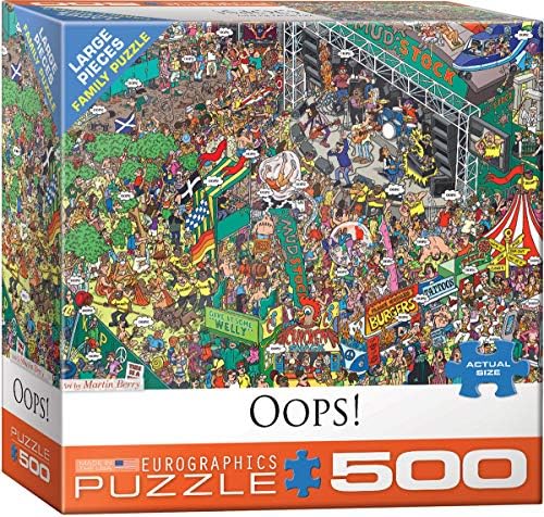 Oops! Family Puzzle 500pc by EuroGraphics