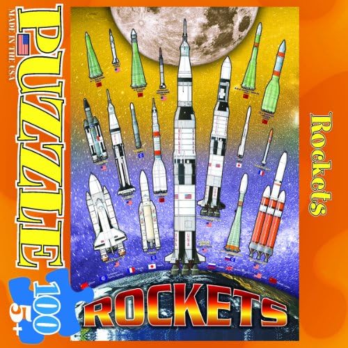 Rockets Puzzle, 100-Piece - Image 4