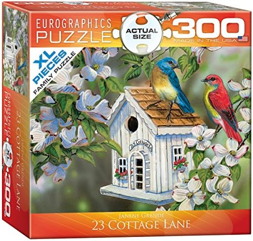 EuroGraphics 23 Cottage Lane Puzzle (300-Piece) by EuroGraphics