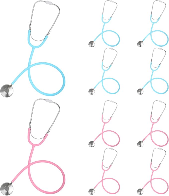 Phobby Kids Stethoscope Toy for 3 4 5 Years Old, 10 Pack by Phobby