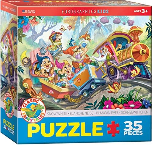 EuroGraphics 35-Piece Classicic Fairy Tales Snow White Puzzle by EuroGraphics