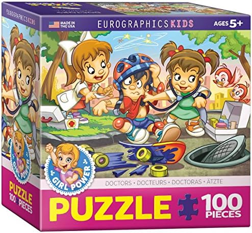 EuroGraphics Girl Power! Doctors Puzzle (100-Piece) by EuroGraphics