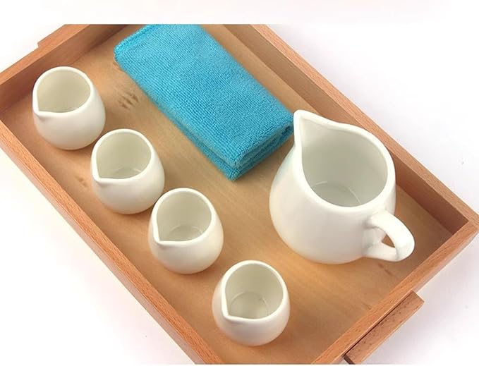 Montessori Wooden Pouring Game - Image 6