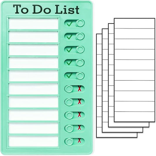 Chore Chart for Kids,To Do List, Daily Routine Chart, and Schedule Board-Checklist and Portable Memo for Efficient Task Management and Planning (green) by Tsytyst