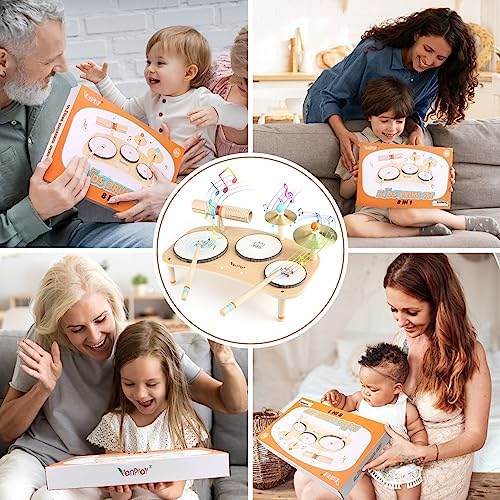 Vanplay Kids Drum Set - Preschool Learning for Toddler Boy Girl Age 3 4 5 6 - Image 6