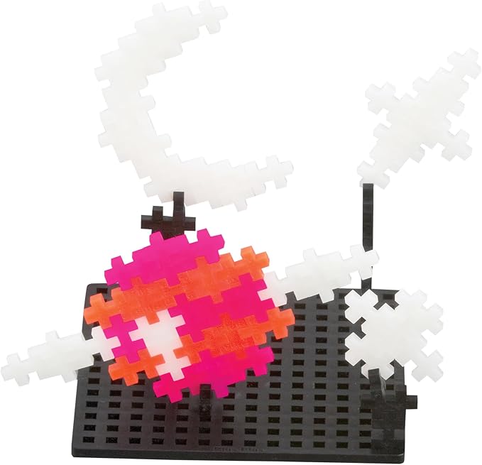 PLUS PLUS Learn to Build, Glow in the Dark Mix - 400 Piece Building Set - Image 4