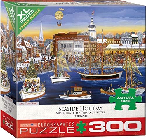 Seaside Holiday by Carol Dyer 300Piece Puzzle by EuroGraphics