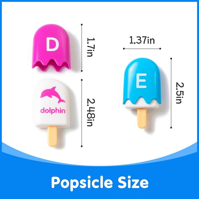 ABC Popsicles – Alphabet Learning Toys for Matching Game - Image 3