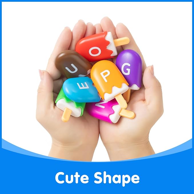 ABC Popsicles – Alphabet Learning Toys for Matching Game - Image 5